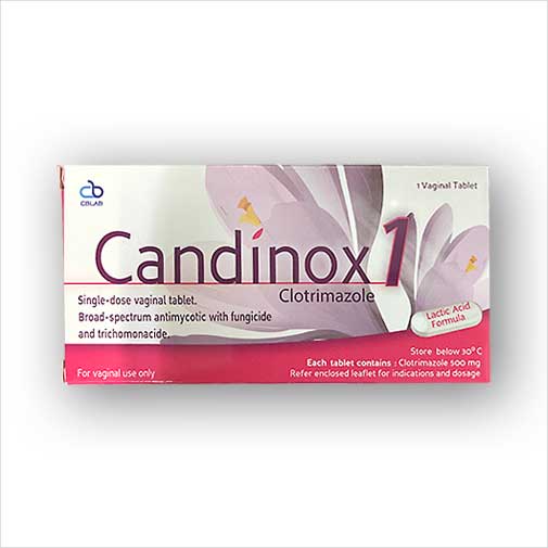 Candinox 500mg 1膣錠